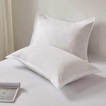 Cotton fitted sheet with elastic edge for single to king-size beds, non-slip mattress cover by OKEYWOW in various sizes.