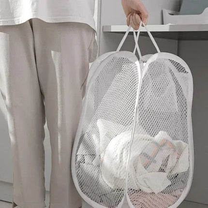 AirFold Laundry Basket Foldable Ventilated Large Capacity Portable Clothes Storage Bin