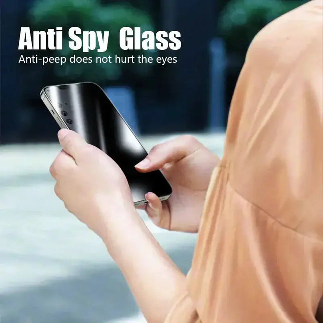 OkeyWOW privacy screen protector for iPhone Pro Max models, anti-spy glass shield on an iPhone XR/XS/X/SE 2020/2022. iPhone 15/14/13/12/11 Pro Max Privacy Screen Protector Anti Spy Glass XR/XS/X/SE 2020/2022  1-2pcs-anti-spy-glass-privacy-screen-protector-for-iphone-15-14-13-12-11-pro-max-mini-x-xs-xr-7-8-6-plus-secure-your-privacy-compatible-with-iphone-se-2020-and-2022