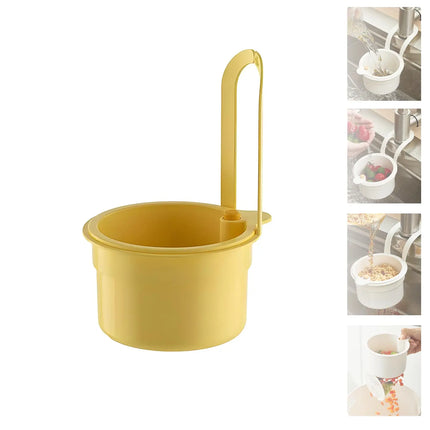 SinkSwift Self-Emptying Kitchen Sink Waste Basket