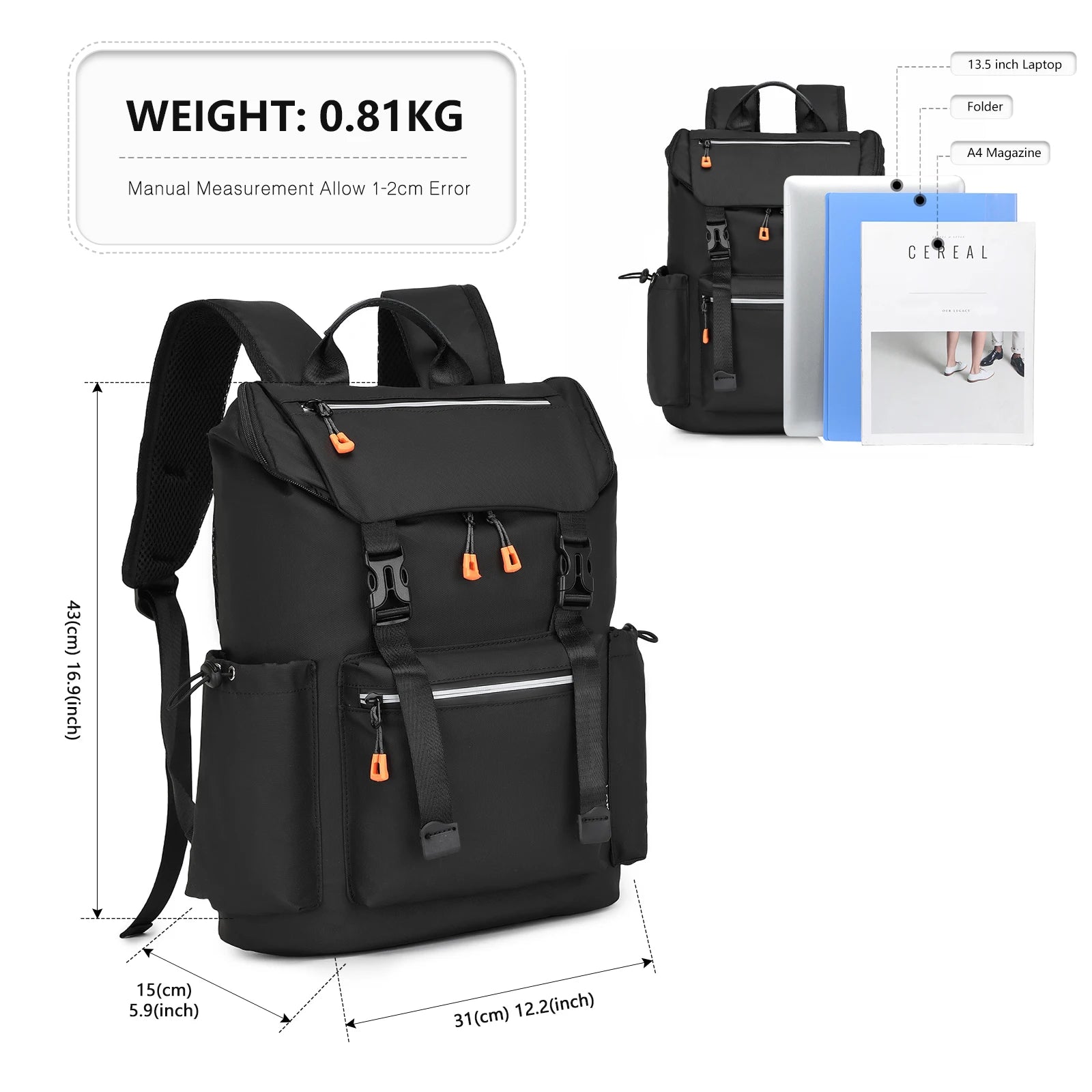 Men's Shoulder Bag - Large Capacity Travel & Business Backpack, Fashion Outdoor Mountaineering Bag for Work & Leisure