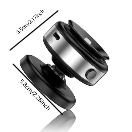 GripFold Magnetic Suction Phone Holder Double Sided Foldable Vacuum Mount Stand
