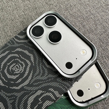 UltraSlim FrostMag Armor Case for iPhone 17/16/15 Pro Max Alloy Lens PC Cover