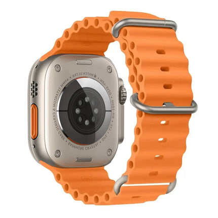 OceanFlex Silicone Sport Band for Apple Watch Ultra 2/Ultra/Series 10/9/8/7/6/SE 38mm–49mm