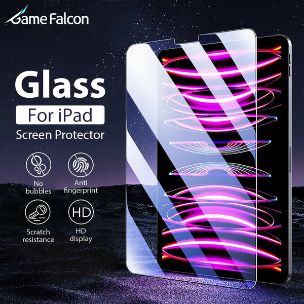 Tempered Glass Screen Protector for iPad Pro 12.9, 11 (6th 2022), Air (5, 4, 3, 2, 1), 9 (9th), 10 (10th Gen), Mini (6 2021), 10.9, 10.2, 9.7: Ensure Ultimate Protection for Your iPad's Screen