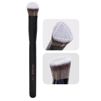 Velora Beauty Triangle Concealer Brush Under Eye Foundation Blending Makeup Tool