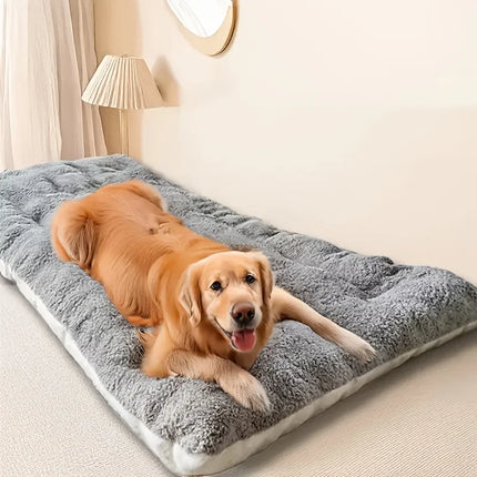 Extra Large Dog Bed Plush Soft Crate Mat Sofa Thickened Pet Sleeping Bed