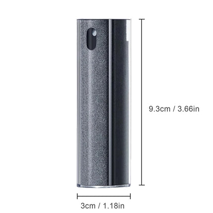 CleanMist 2 in 1 Screen Cleaner Spray with Microfiber Cloth for Phone Tablet Laptop