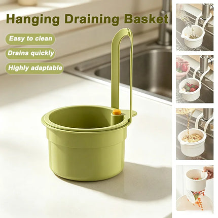 SinkSwift Self-Emptying Kitchen Sink Waste Basket