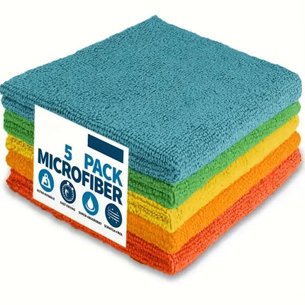 UltraWeave Kitchen Cloth Set 5/10/20pcs Microfiber Absorbent Cleaning Towel Light Gray