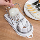 EggSlice 2-in-1 Stainless Steel Egg Slicer & Wedge Cutter
