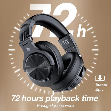 OneOdio Fusion A70 Wireless Bluetooth Studio Headphones