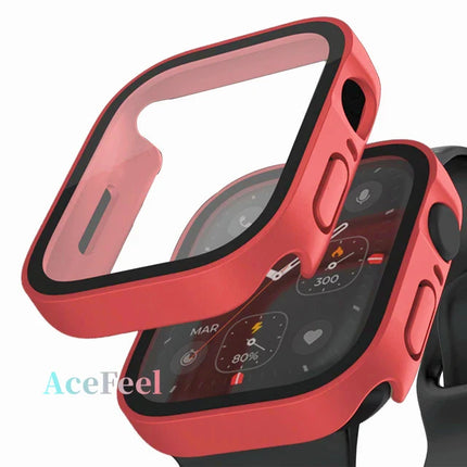 Apple Watch Screen Protector Case for Ultra, SE & Series 40–49mm Glass Cover