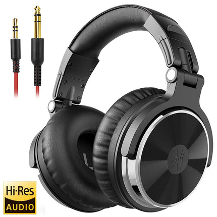 OneOdio Pro 10 Wired Hi-Res Studio DJ Headphones with Mic
