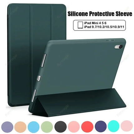 OkeyWOW iPad 5th/6th Gen 9.7 case with protective cover for iPad Air 1/2/4/5 and 10.2, 10.9, and 9.7-inch Pro tablets