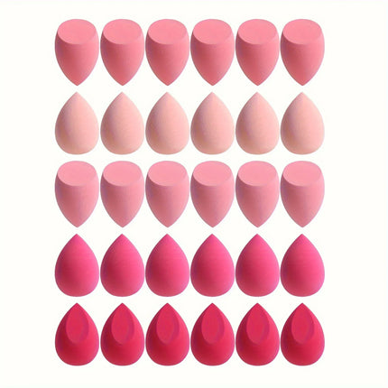 VelvetBlend Makeup Sponge Set 4 7 18 PCS Wet Dry Beauty Blender for Foundation BB Cream Powder