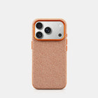 Heritage Weave PU Leather MagSafe Case for iPhone 17/16/15 Pro Max Alloy Lens Wireless Cover