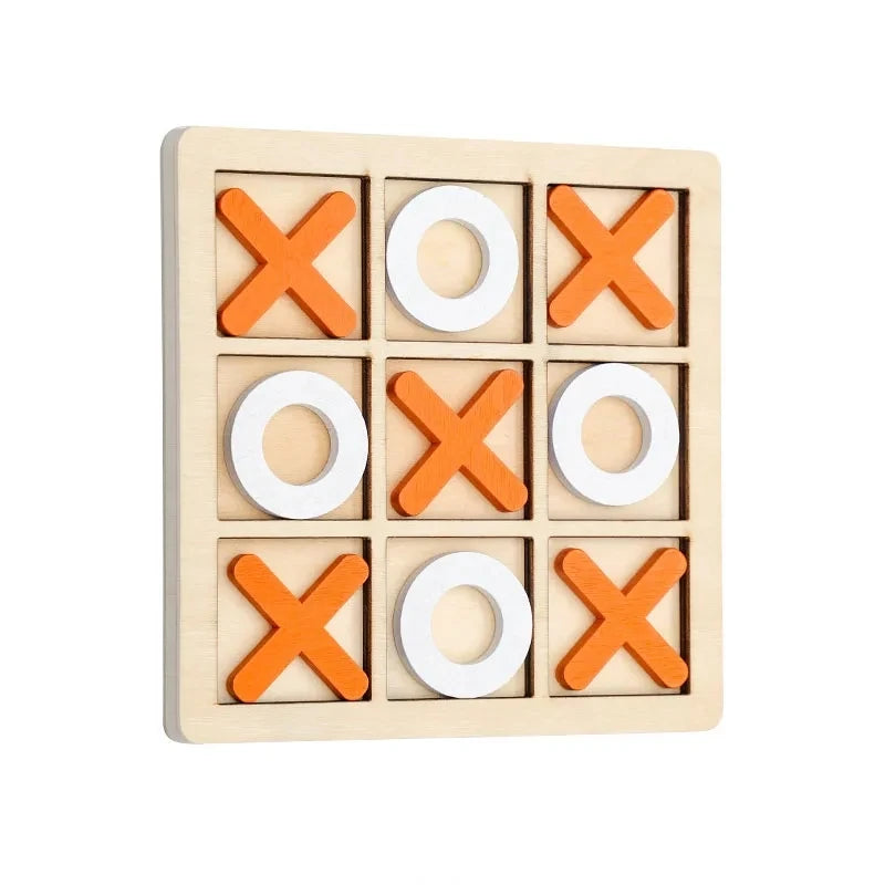 Brain Training Table Game: Interactive Chess Educational Montessori Wooden Puzzle, Ideal Leisure Board Toy for Children's Gift