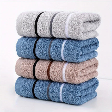 SoftNest Cotton Towels Pack Absorbent Bath Face Towel Home Use Multi Color Set