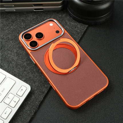 LoomStand Fabric MagSafe Case for iPhone 17/16/15/14/13 Pro Max 360° Kickstand Wireless Cover