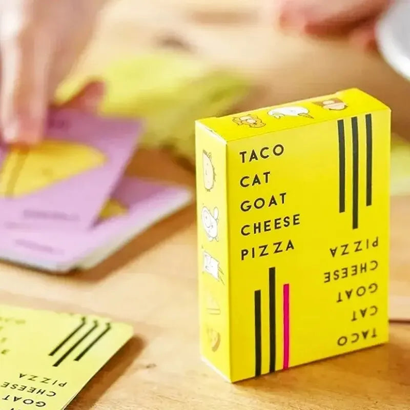 Taco Cat Goat Cheese Pizza: Outrageously Fun Adult Party Card Game for Family Gatherings, Couples, and Friends