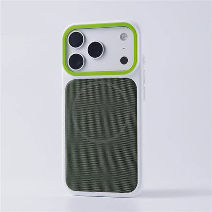 TechWeave MagSafe Woven Canvas Case for iPhone 15–16-17 Series