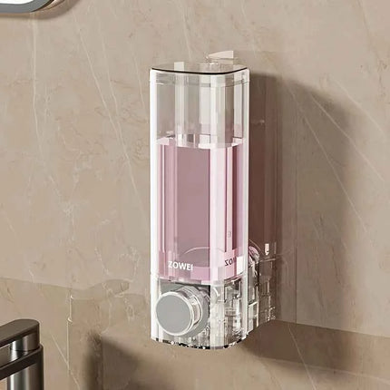 Wall Mounted Soap Dispenser No-Drill Bathroom & Kitchen Organizer