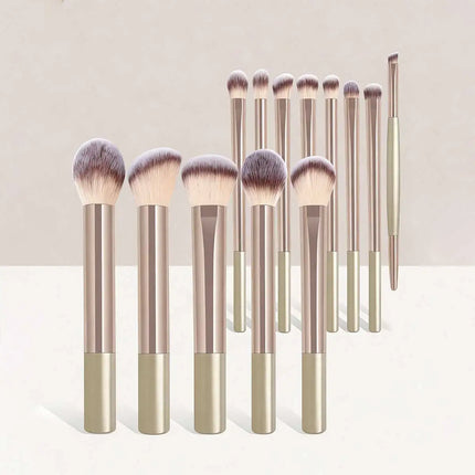 ProBlend 13-Piece Makeup Brush Set for Face & Eyes