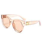 Embellished Cat-Eye Sunglasses with UV Protection