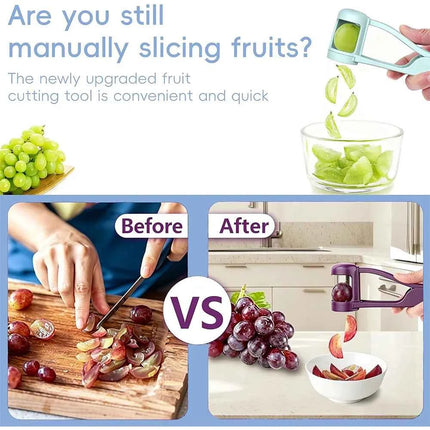 Fruit Grape Cutter & Slicer for Grapes, Cherry Tomatoes & Strawberries