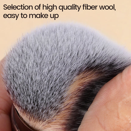 Velora Beauty Retractable Kabuki Brush Foundation Blush Powder Contour Portable Makeup Tool