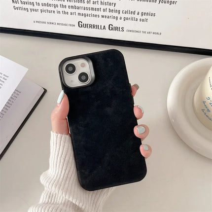 SoftFlannel MagSafe Case for iPhone 17/16/15 Pro Max Matte Wireless Charge Protective Cover