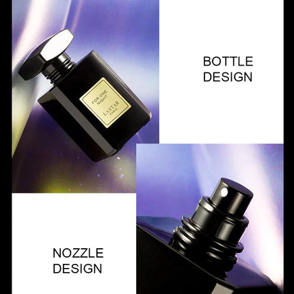 OKEYWOW LASTAR pheromone perfume 55ml cedar scented eau de parfum with long-lasting fragrance, shown in a sleek bottle.