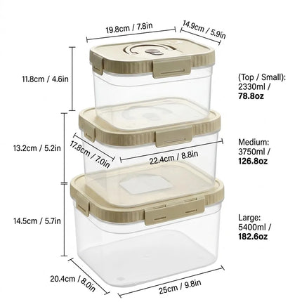 FreshNest Portable Fruit & Vegetable Storage Box
