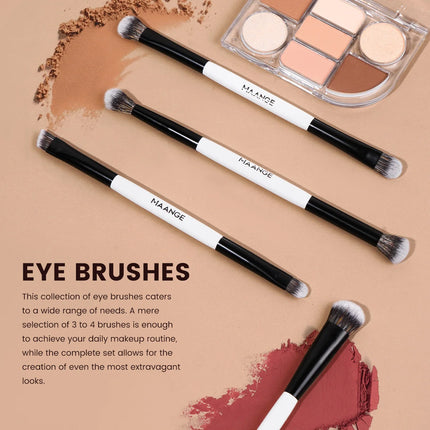 Velora Beauty 7pcs Dual Head Makeup Brush Set Foundation Eyeshadow Contour Blending Tools