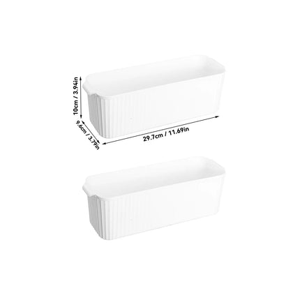 WORTHBUY Multi-Purpose Storage Box with Handle