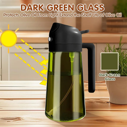 Oil Sprayer Bottle 470ml for Cooking & Air Fryer