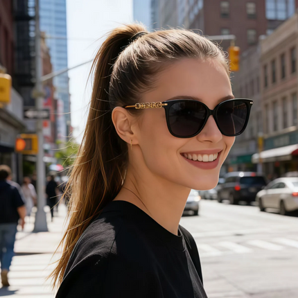 Retro Classic Sunglasses with UV Protection – Multiple Colours