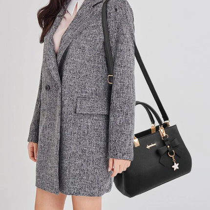 Women Luxury Bowknot Shoulder Bag Elegant Designer Crossbody Messenger Handbag
