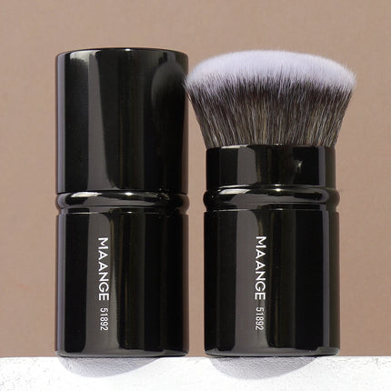 Velora Beauty Retractable Kabuki Brush Foundation Blush Powder Contour Portable Makeup Tool
