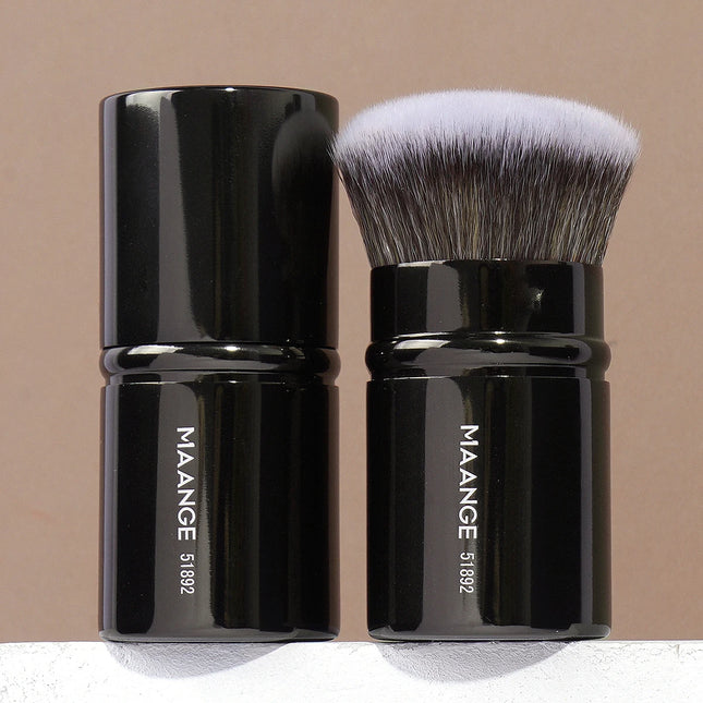 Velora Beauty Retractable Kabuki Brush Foundation Blush Powder Contour Portable Makeup Tool