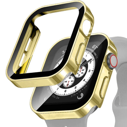 Apple Watch Screen Protector Case for Ultra, SE & Series 40–49mm Glass Cover