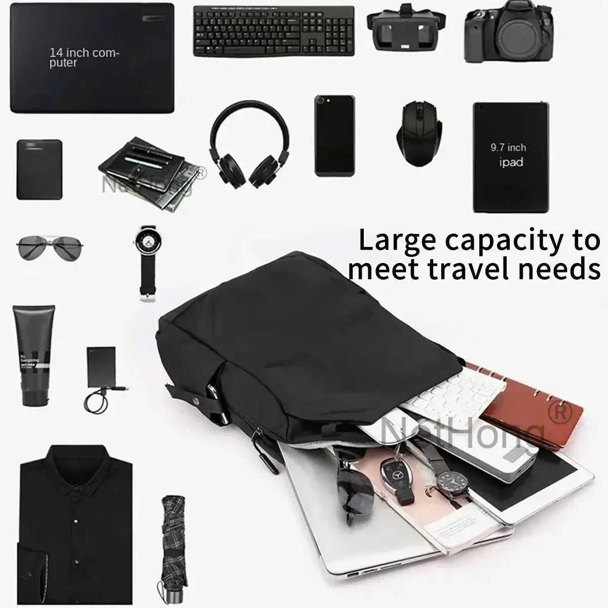 Military Tactical Army Backpack Rucksack Camping Hiking Outdoor Trekking Bag