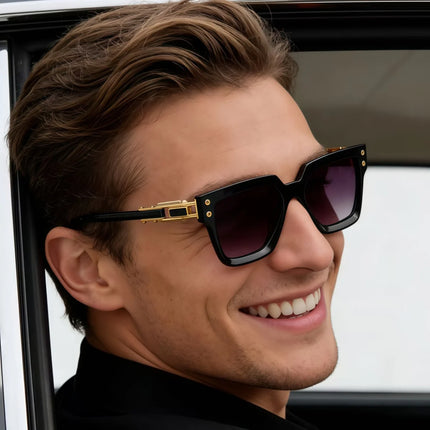 Retro Y2K Unisex Sunglasses with UV Protection