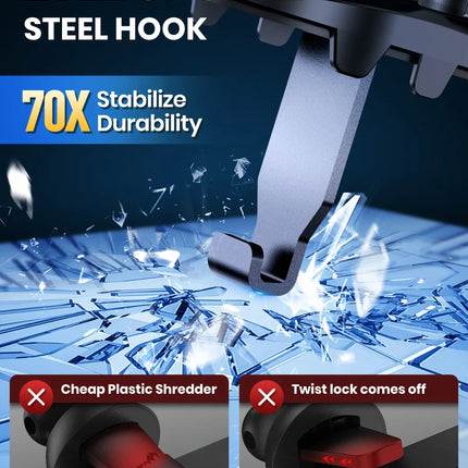 TOPK Gravity Car Phone Holder Dashboard Windshield Air Vent Mount Universal Stand