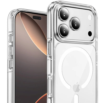 LumiShield ClearMag Case for iPhone 17 Air/17/17 Pro/17 Pro Max Crystal Shockproof Wireless Cover