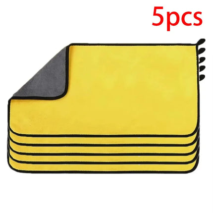 UltraDry Microfiber Car Towels 1/2/3/6/10PCS 30x60cm Soft Quick Dry Cleaning Cloth for Windows Mirrors Auto Care