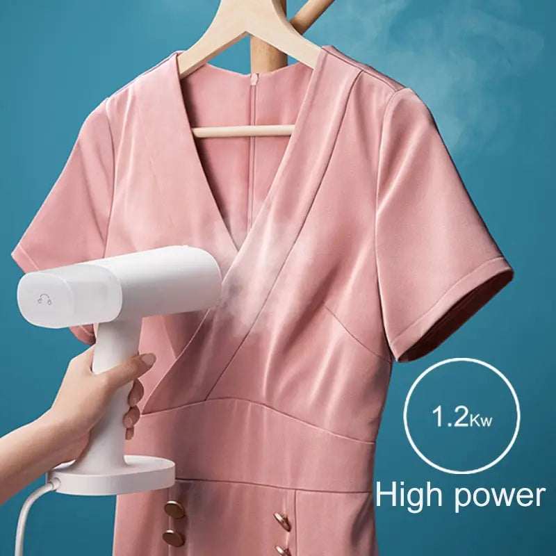 XIAOMI MIJIA Handheld Garment Steamer: Electric Steam Cleaner for Clothes, Home Hanging Mite Removal Steamer