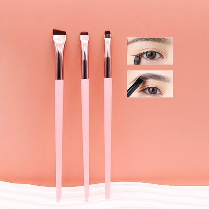 Precision 3-Piece Eyeliner & Eyebrow Makeup Brush Set