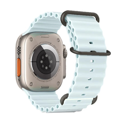 OceanFlex Silicone Sport Band for Apple Watch Ultra 2/Ultra/Series 10/9/8/7/6/SE 38mm–49mm